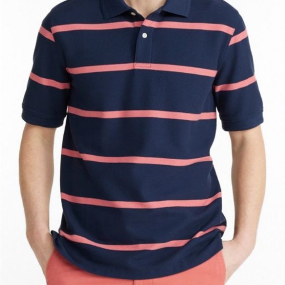 NWT LL Bean Premium Double L Polo Shirt